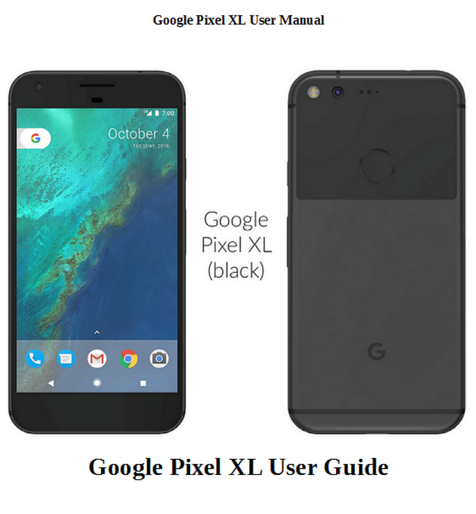 Google Pixel 3 Xl User Manual Pdf